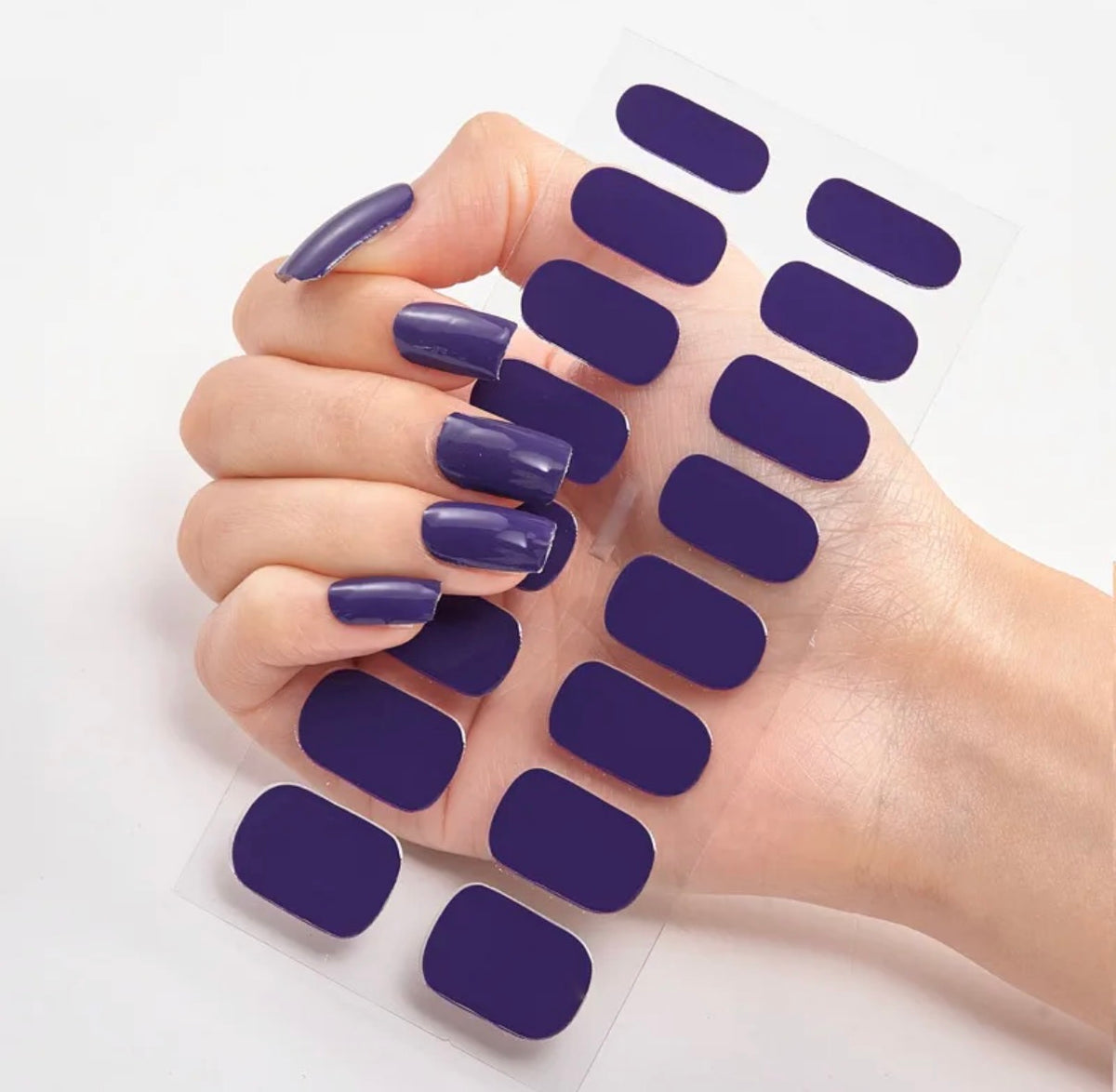 Sticker complet bleu violet