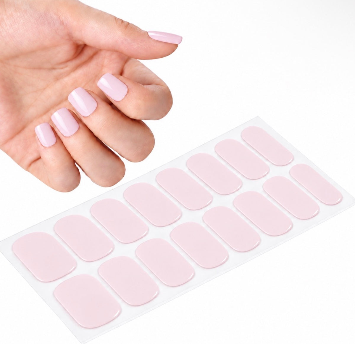Gel strip rose bébé