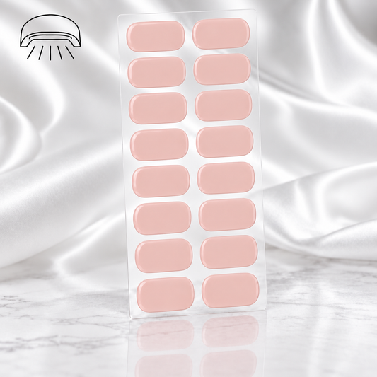 Vernis semi permanent patch saumon