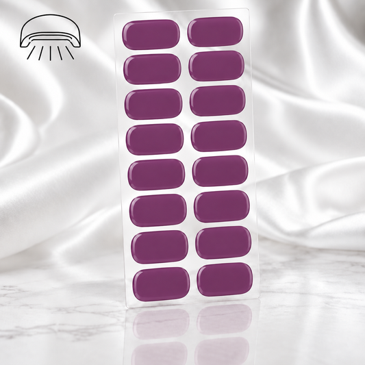 Gel polish ongle violet
