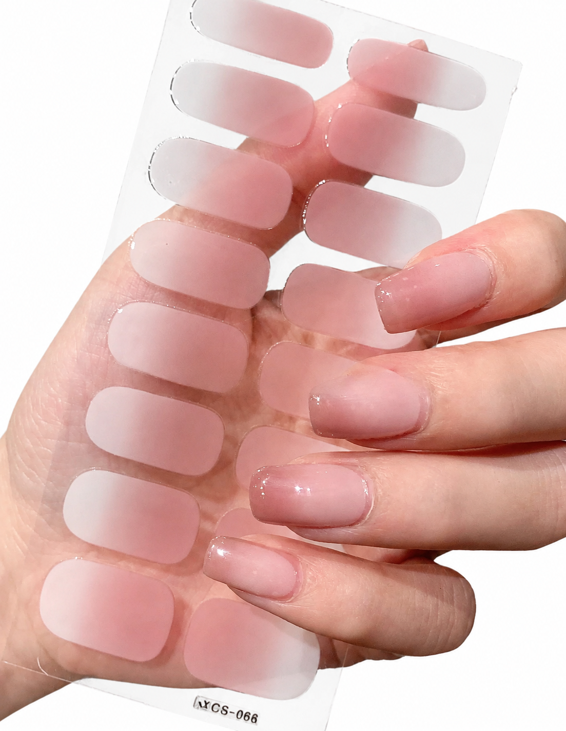 Nail art patch baby boomer