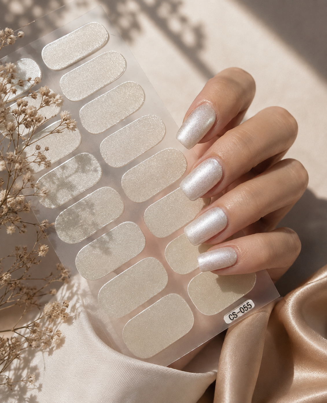 Vernis autocollant irisé 