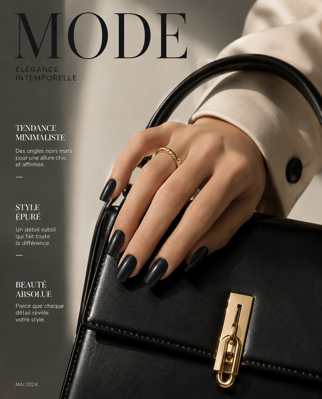 Vernis autocollant gris sombre