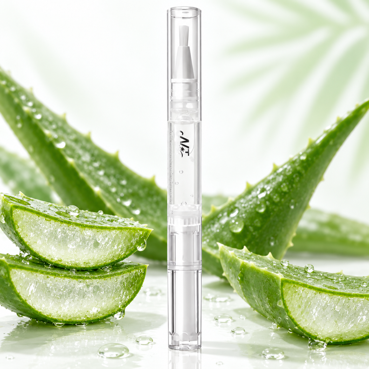     Stylo d’huile pour cuticules à l’aloe vera pour hydrater et nourrir le contour des ongles.