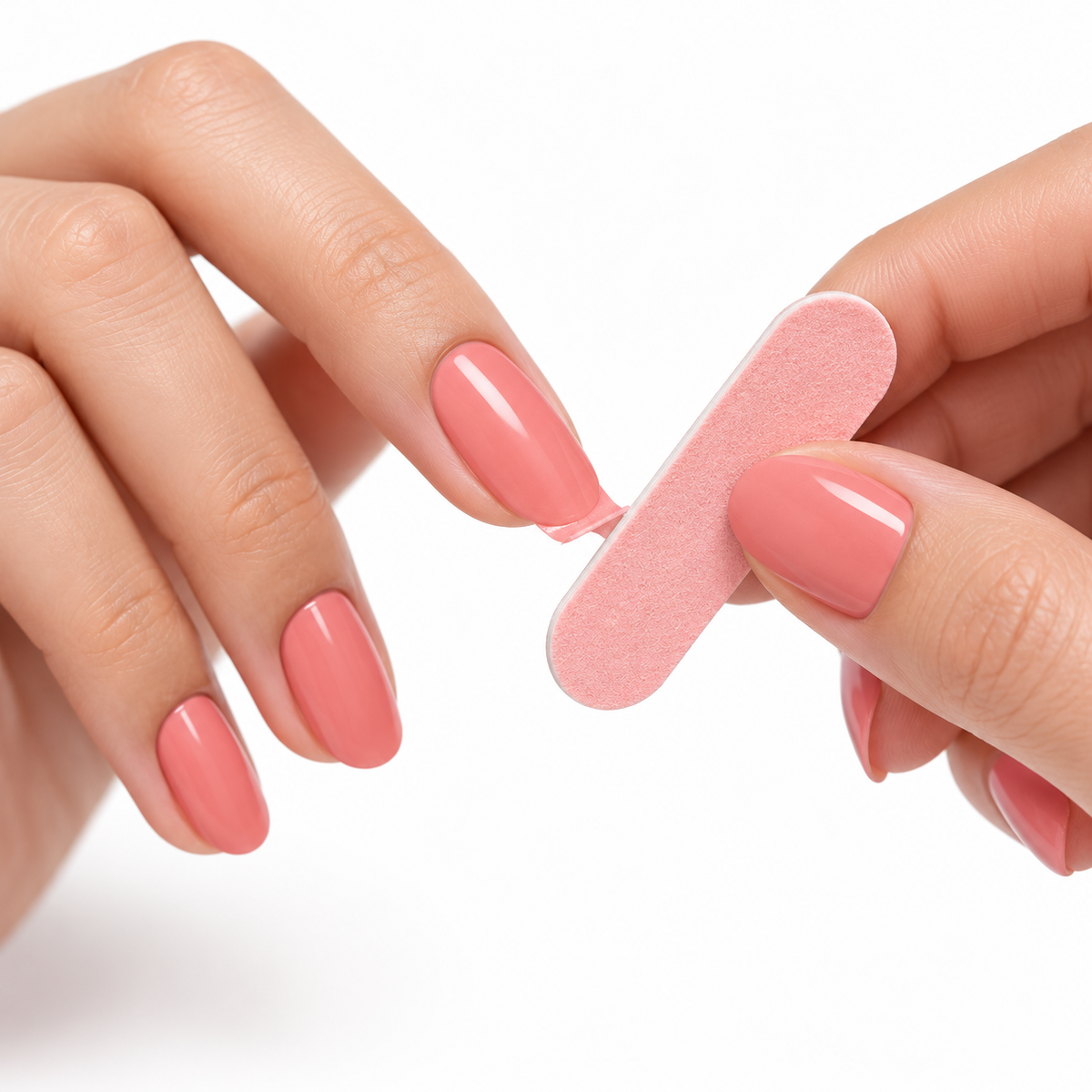     Lot de 5 mini limes à ongles pour vernis autocollant