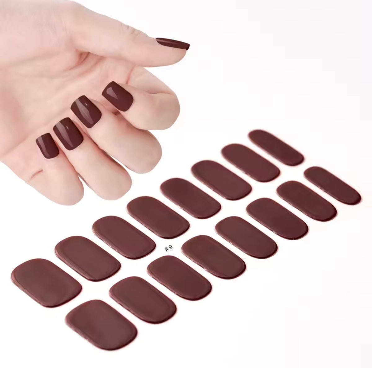     nail-wrap-brun-longue-tenue