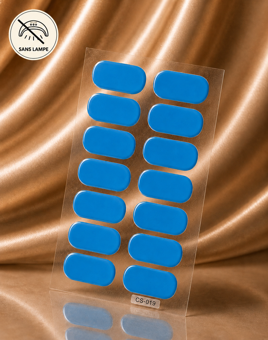 Venus autocollant bleu