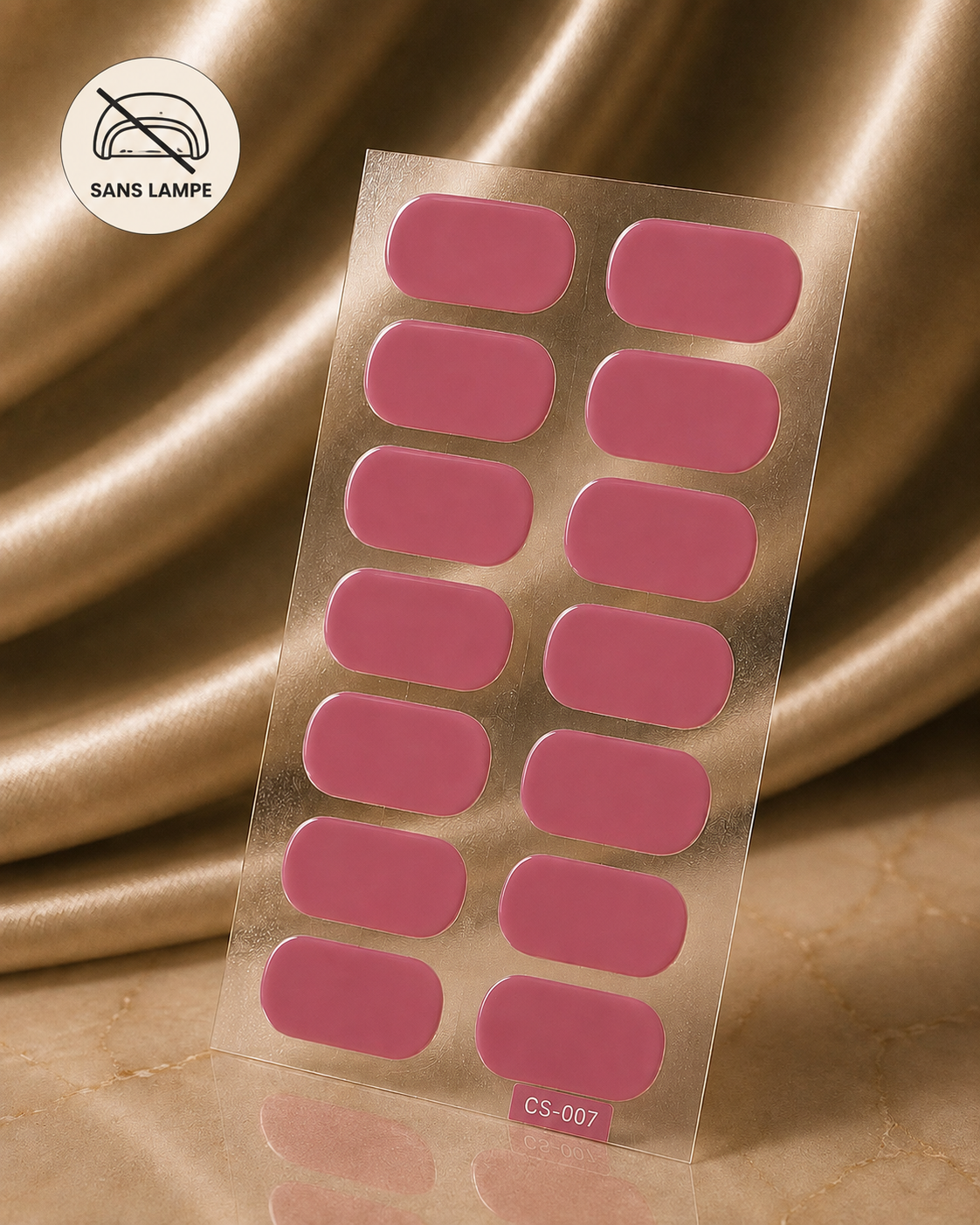 Patch manucure bois de rose